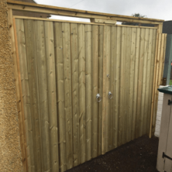 Double gates in Bridgend